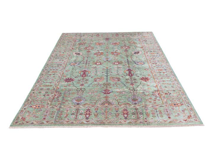 6' 6 x 9' 11 Hand Knotted Ariana Ziegler Rug