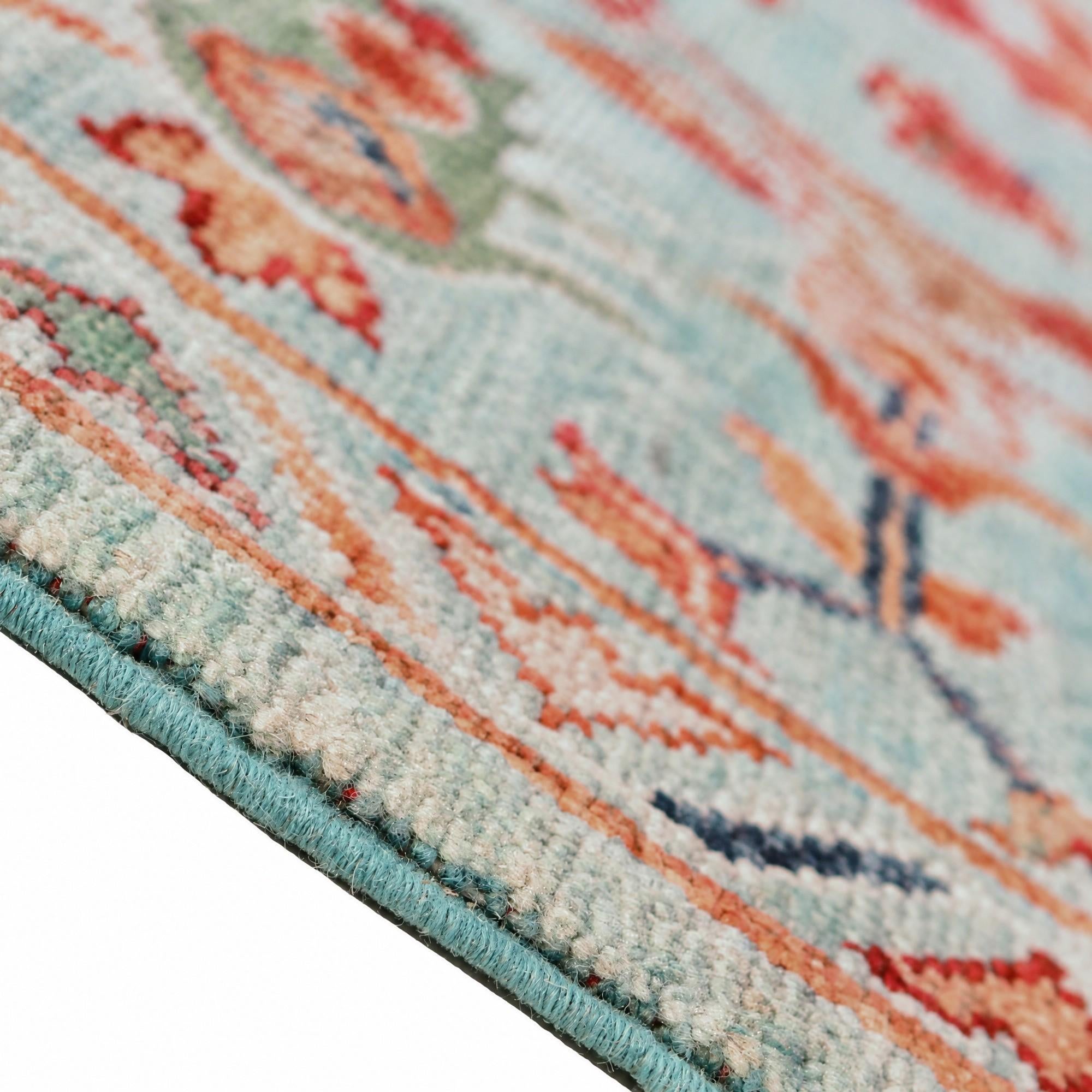 Detail image 7 of 11: 6' 6 x 9' 11 Hand Knotted Ariana Ziegler Rug