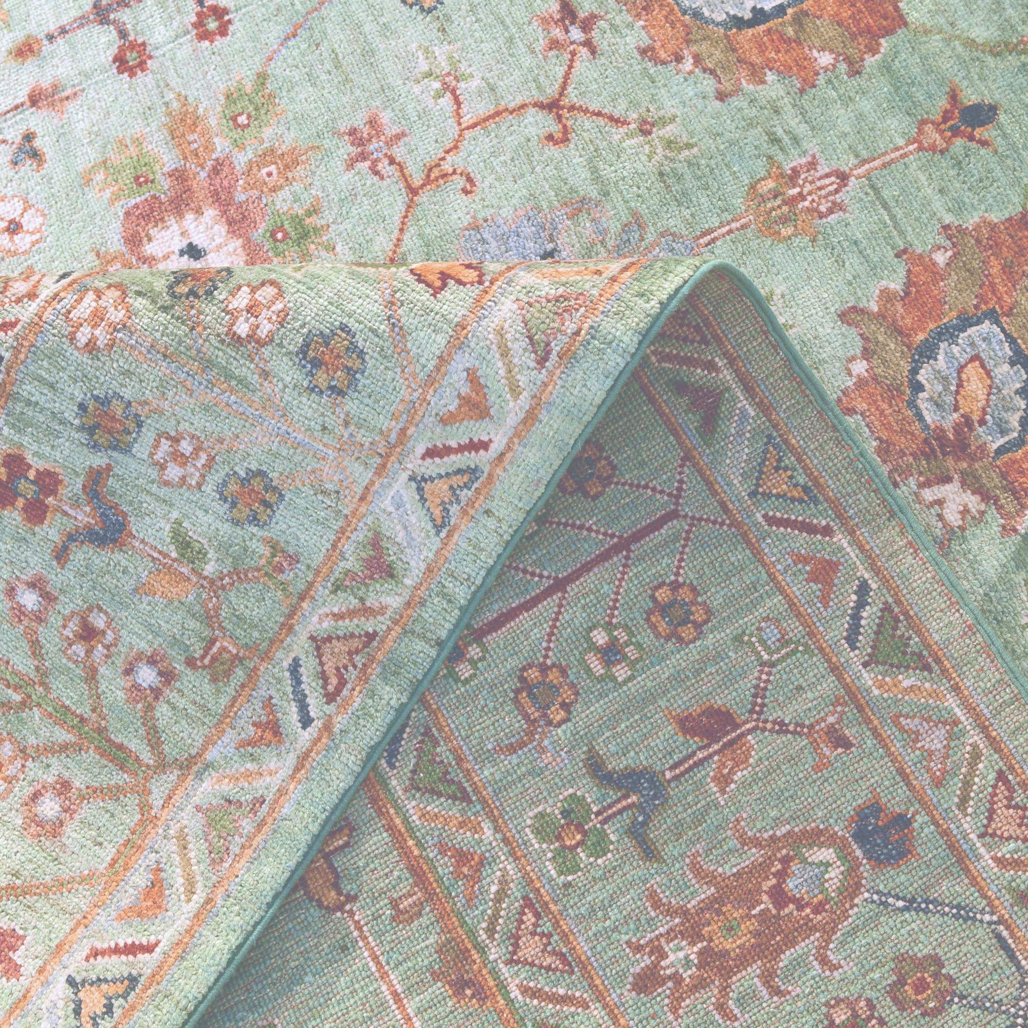6' 6 x 9' 11 Hand Knotted Ariana Ziegler Rug