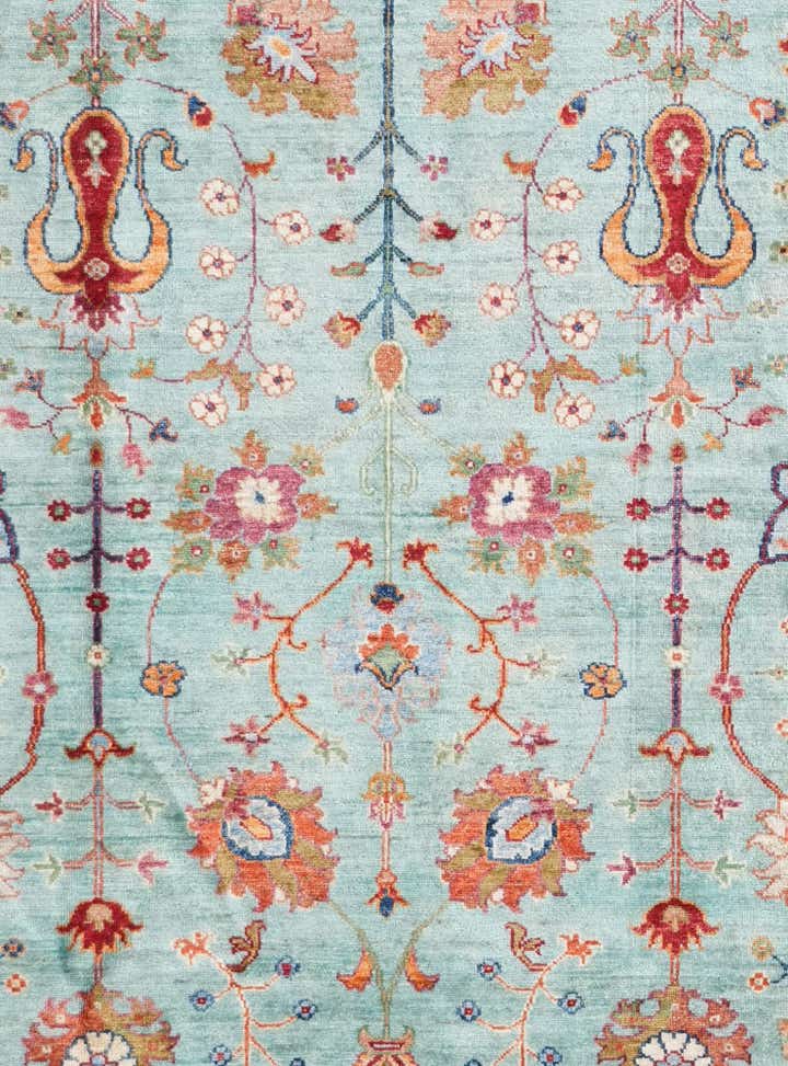 6' 6 x 9' 11 Hand Knotted Ariana Ziegler Rug