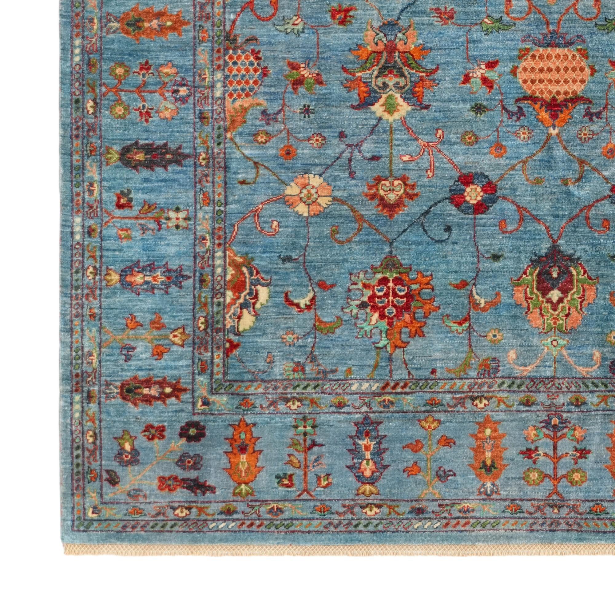215cm x 305cm Hand Knotted Ariana Ziegler Rug