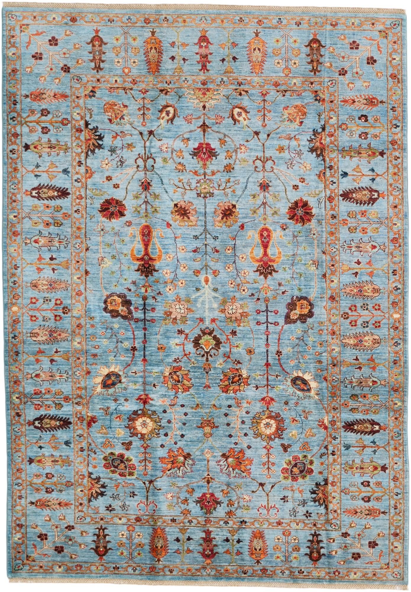 6' 9 x 9' 9 Hand Knotted Ariana Ziegler Rug