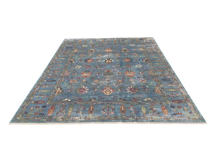 Detail image of 6' 11 x 9' 10 Hand Knotted Ariana Ziegler Rug