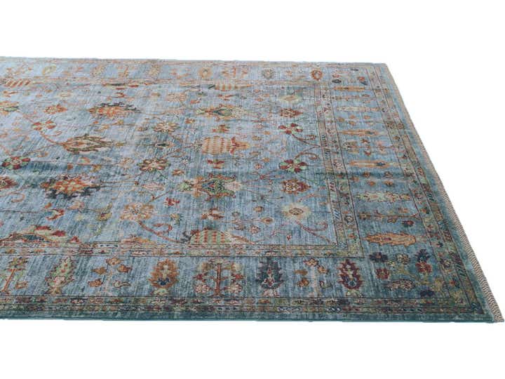 6' 11 x 9' 10 Hand Knotted Ariana Ziegler Rug