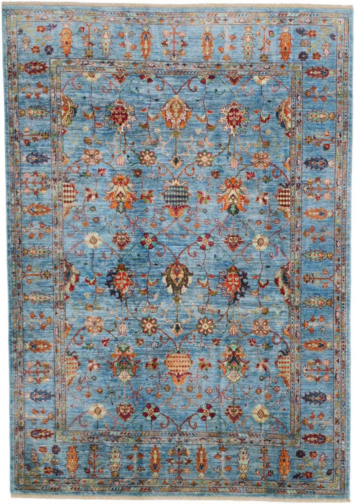 6' 11 x 9' 10 Hand Knotted Ariana Ziegler Rug