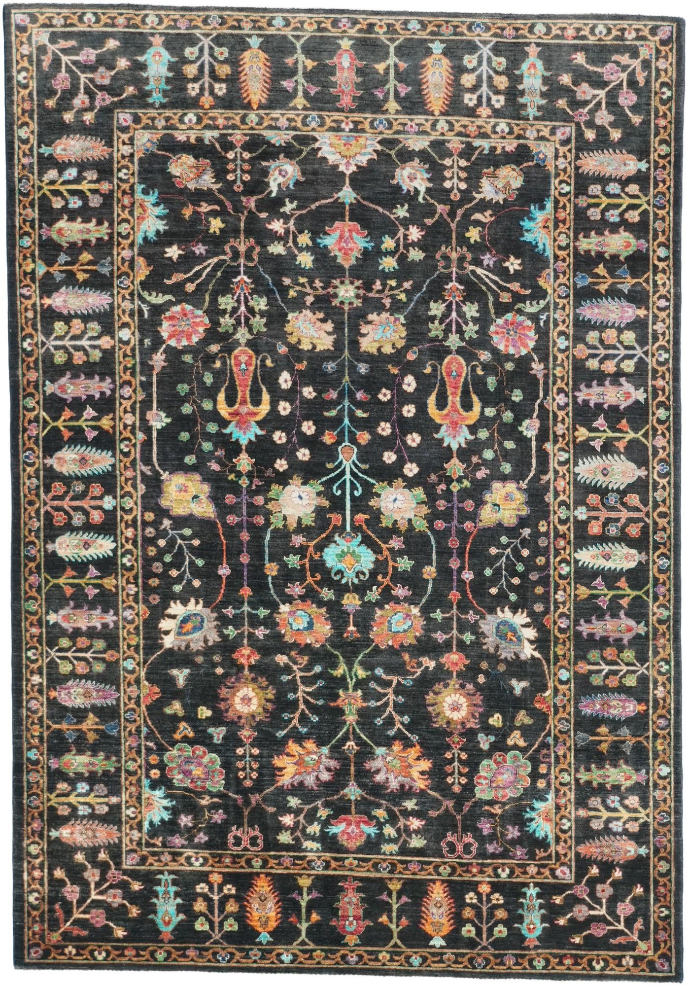 6' 10 x 9' 10 Hand Knotted Ariana Ziegler Rug