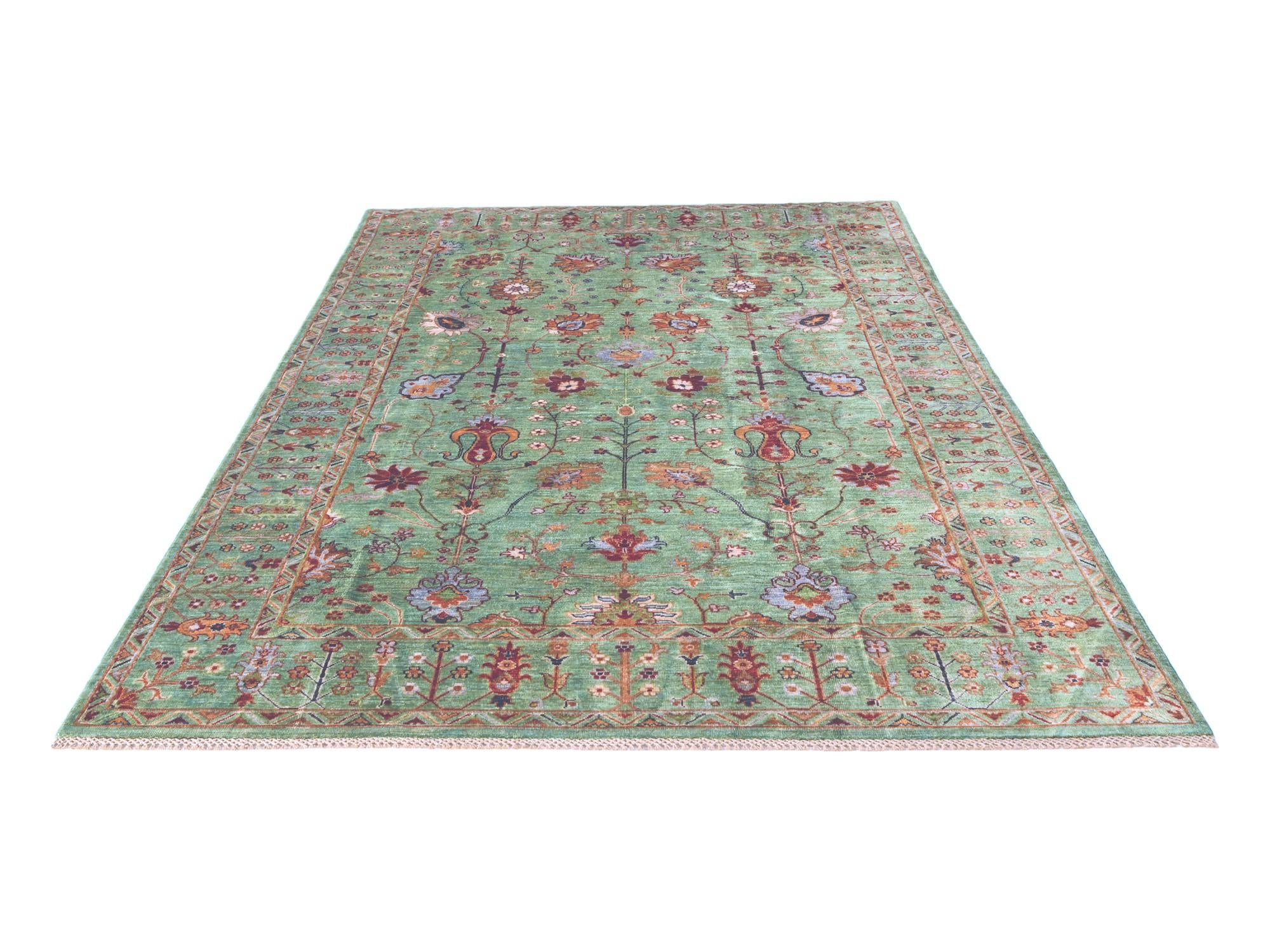 6' 6 x 9' 10 Hand Knotted Ariana Ziegler Rug