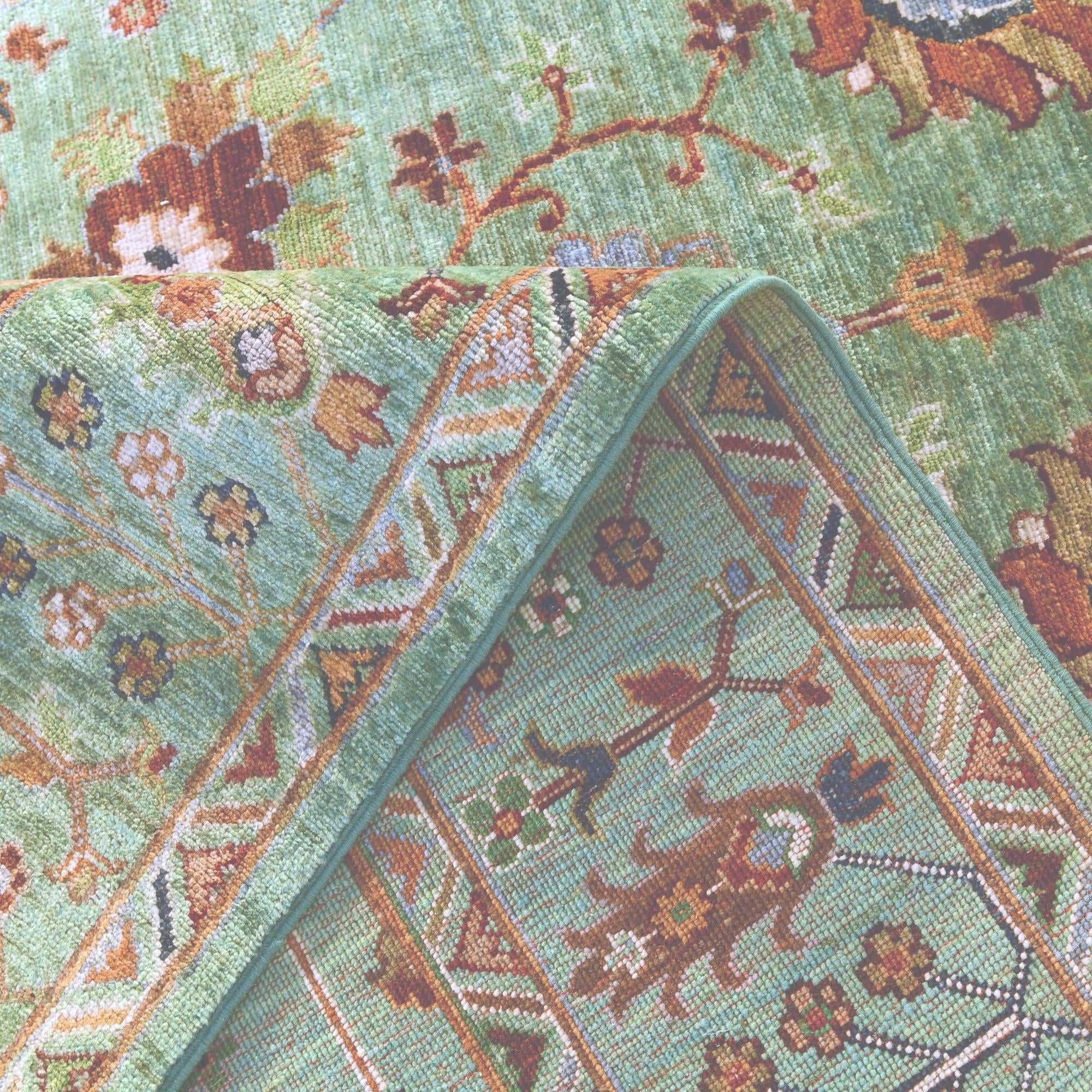 6' 6 x 9' 10 Hand Knotted Ariana Ziegler Rug