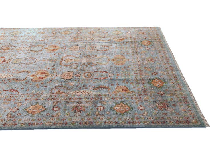 Detail image of 6' 9 x 10' 2 Hand Knotted Ariana Ziegler Rug