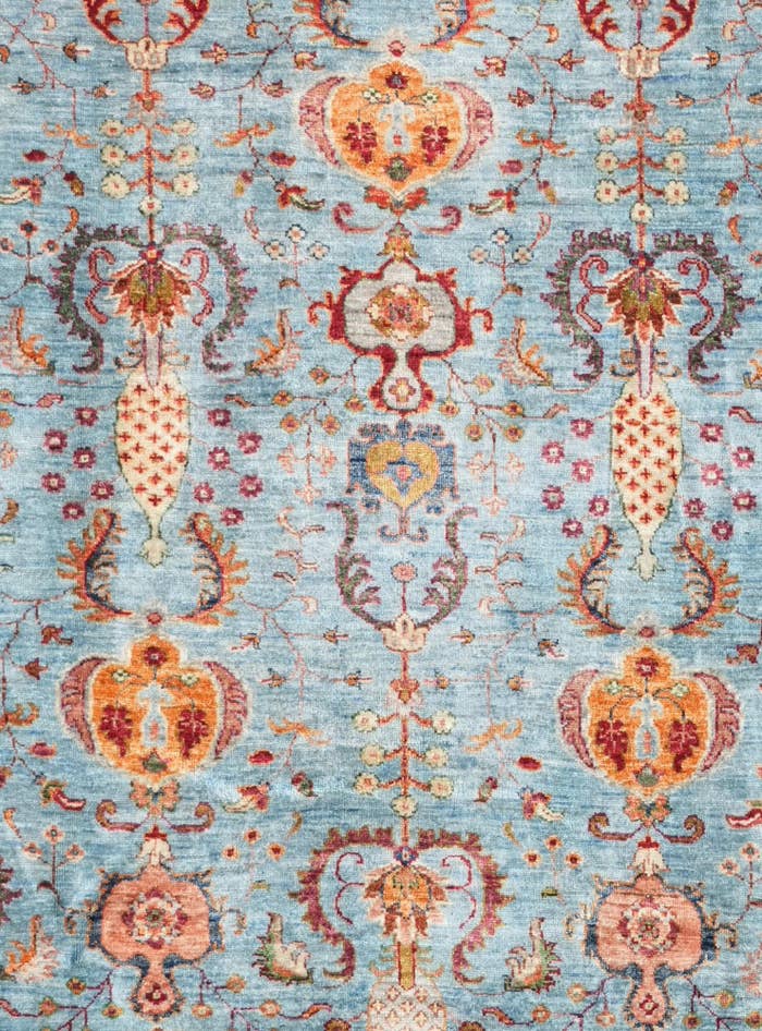 Detail image of 6' 9 x 10' 2 Hand Knotted Ariana Ziegler Rug