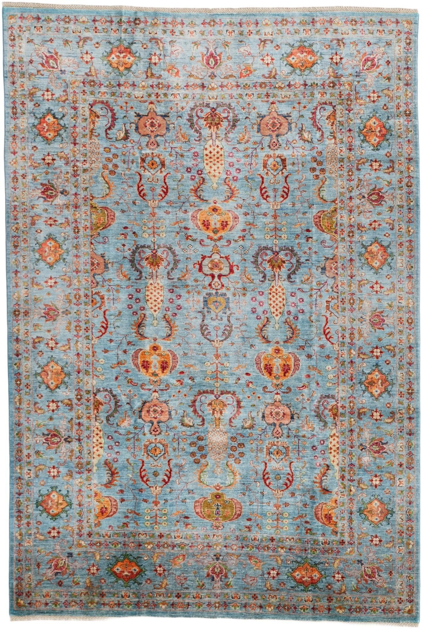 6' 9 x 10' 2 Hand Knotted Ariana Ziegler Rug