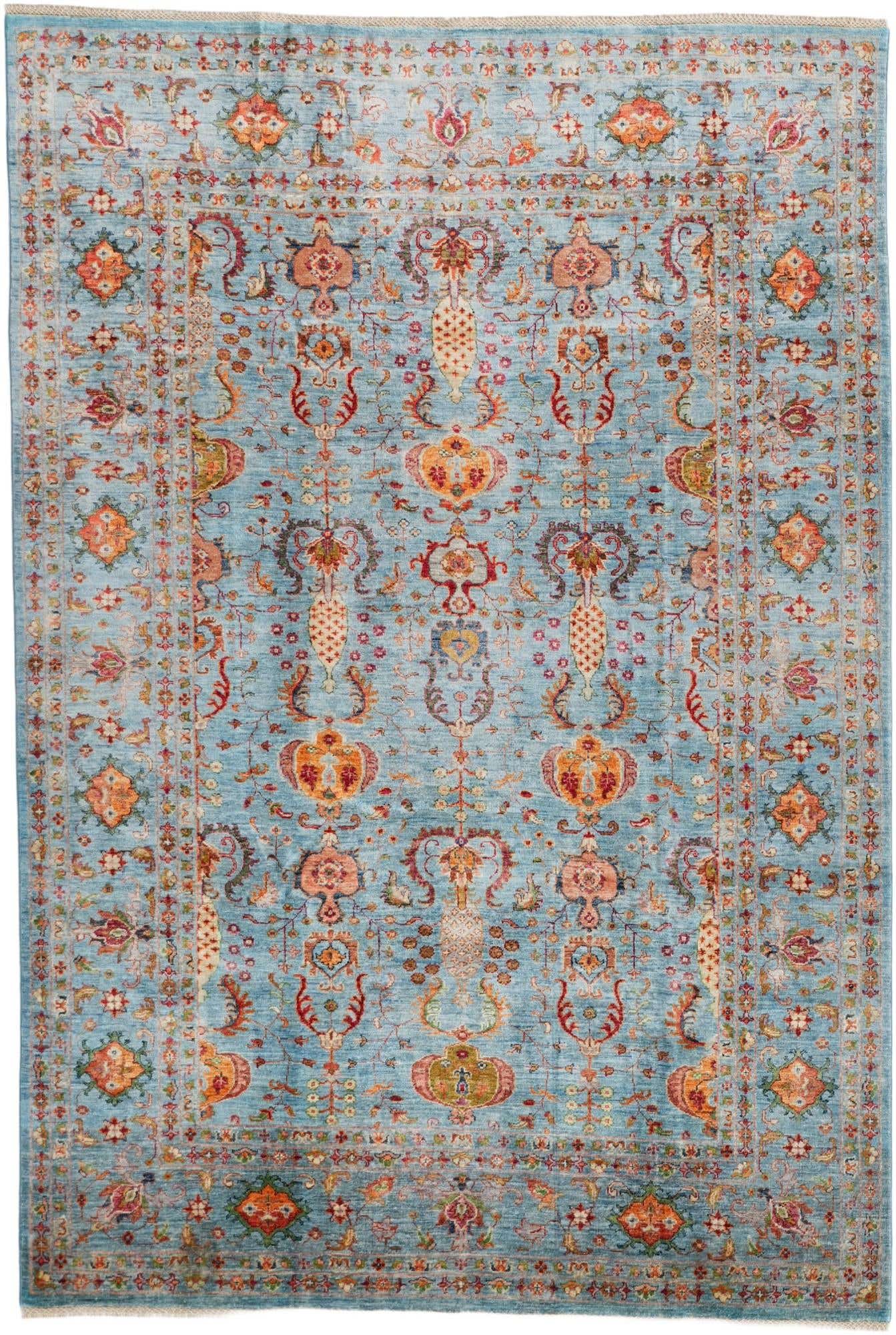 6' 9 x 10' 2 Hand Knotted Ariana Ziegler Rug