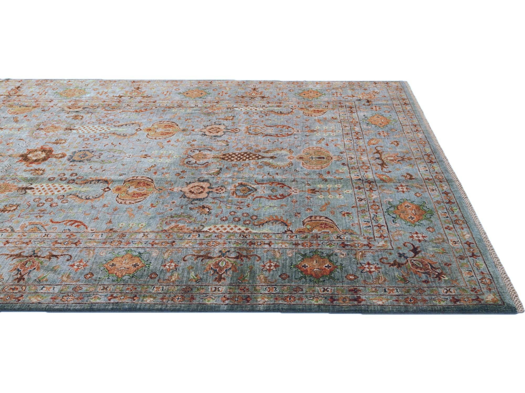 7' x 10' 2 Hand Knotted Ariana Ziegler Rug