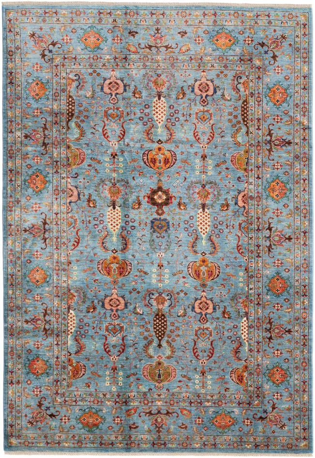 Detailansicht von 215cm x 310cm Handgeknüpft Ariana Ziegler Teppich