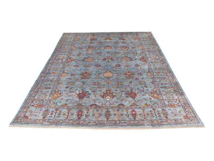 6' 8 x 10' 3 Hand Knotted Ariana Ziegler Rug