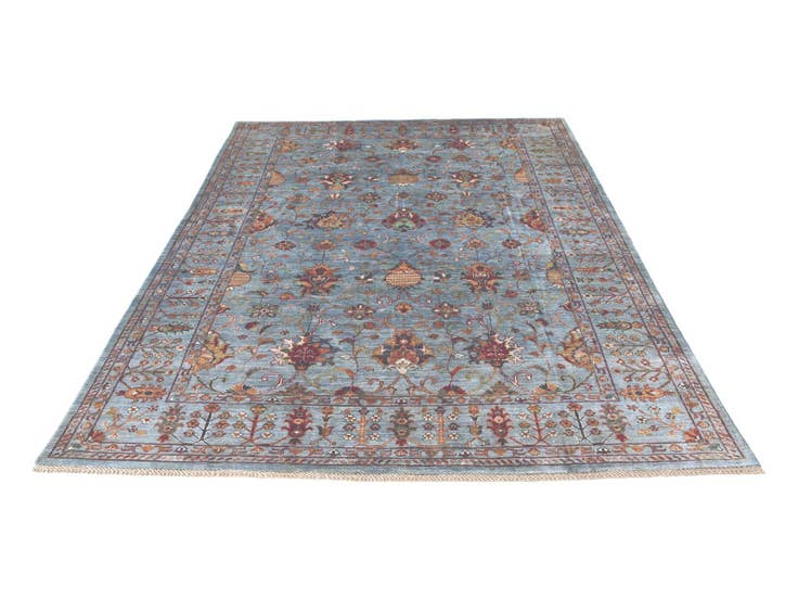 Detail image of 6' 8 x 10' 3 Hand Knotted Ariana Ziegler Rug