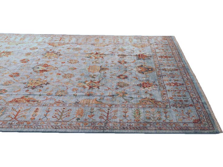 Detail image of 6' 8 x 10' 3 Hand Knotted Ariana Ziegler Rug