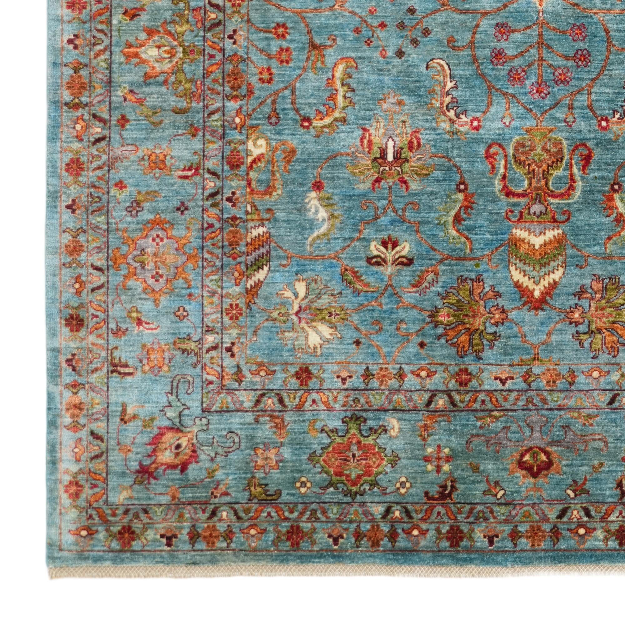 6' 9 x 9' 11 Hand Knotted Ariana Ziegler Rug