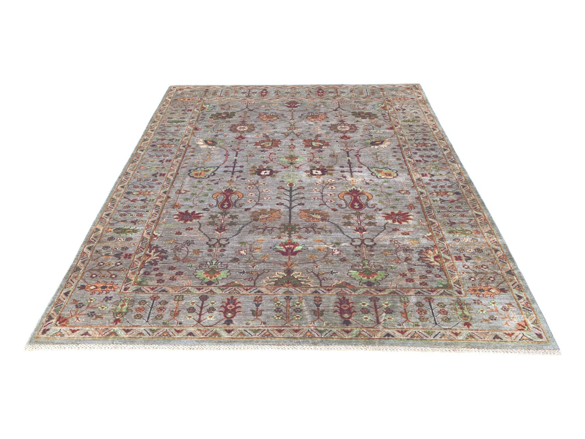 6' 8 x 9' 10 Hand Knotted Ariana Ziegler Rug
