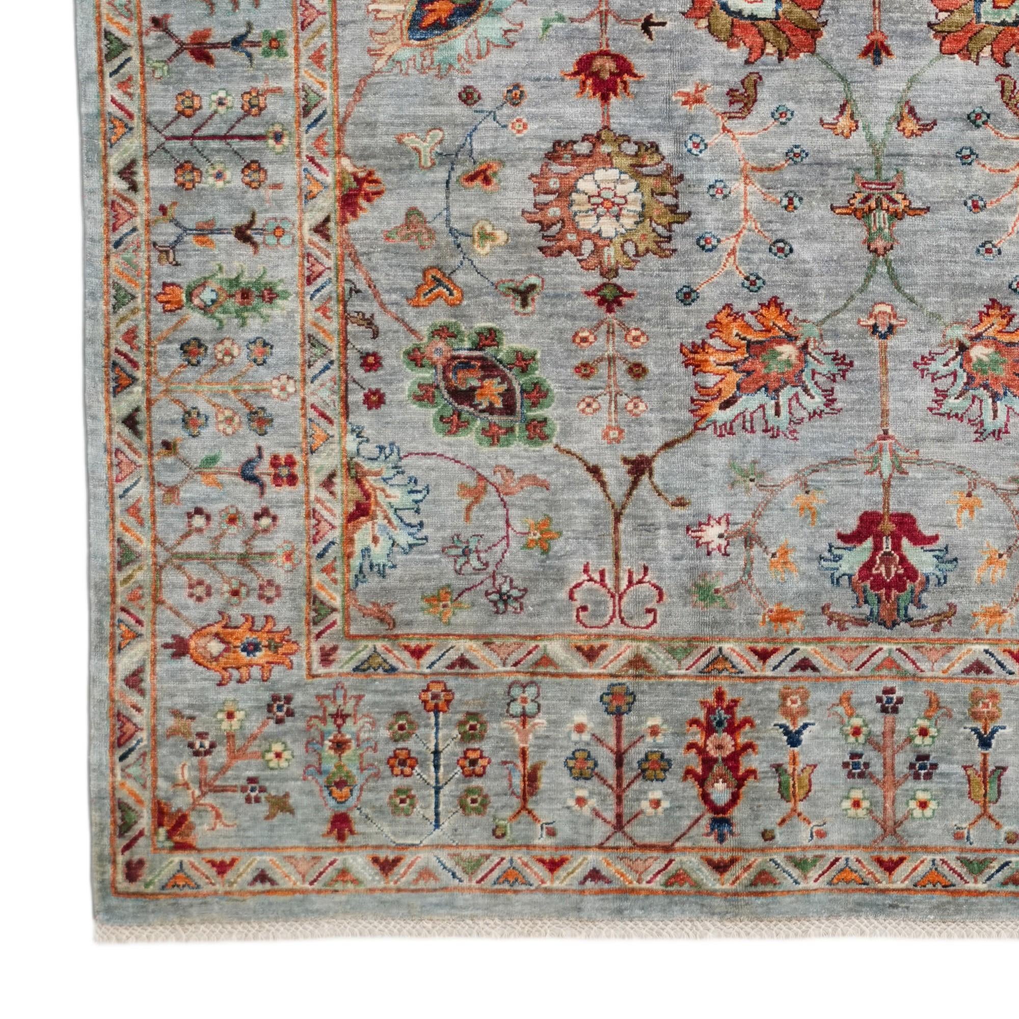 6' 8 x 9' 10 Hand Knotted Ariana Ziegler Rug