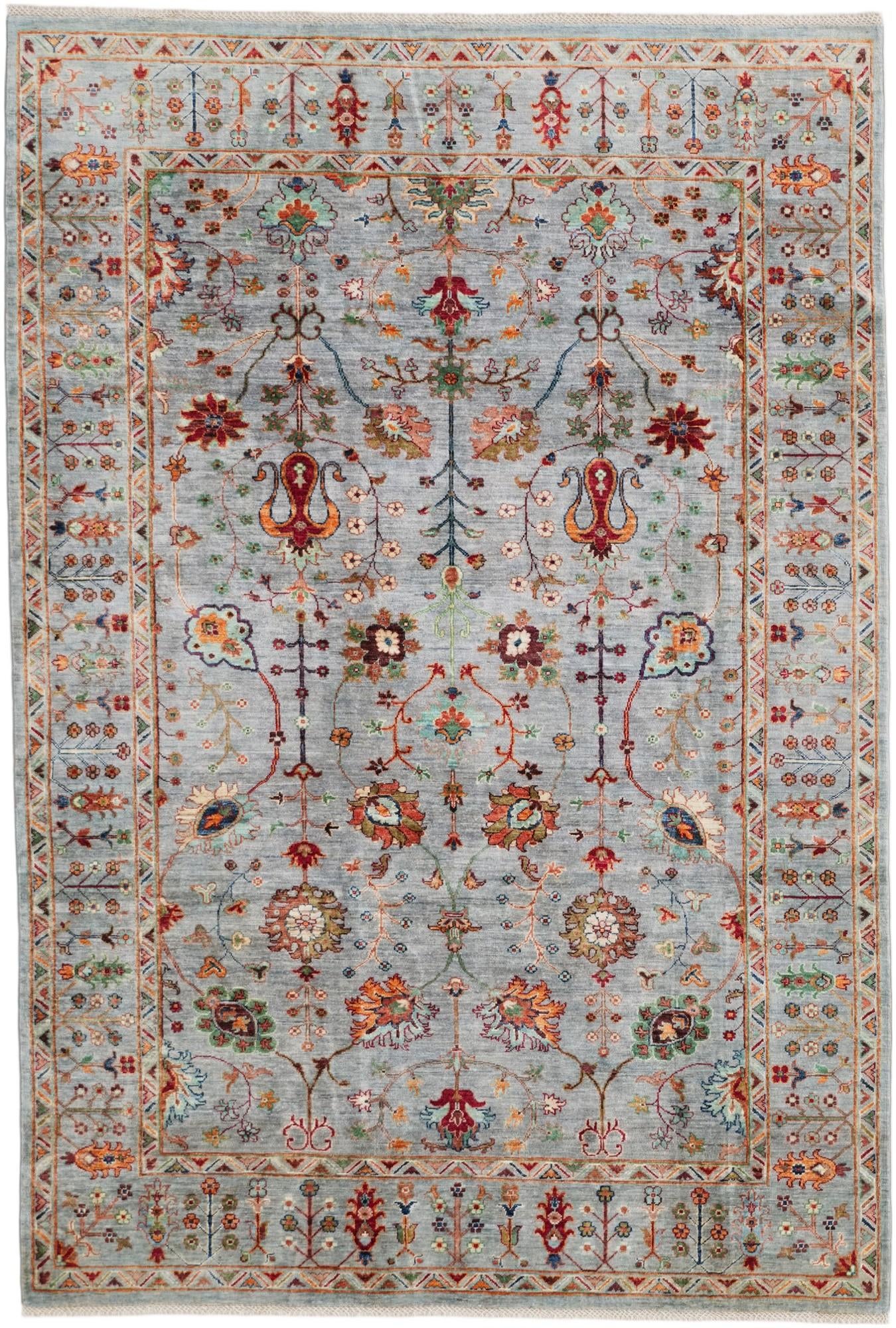 6' 8 x 9' 10 Hand Knotted Ariana Ziegler Rug