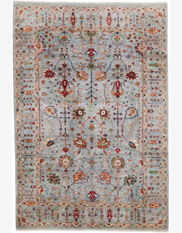 6' 8 x 9' 10 Hand Knotted Ariana Ziegler Rug