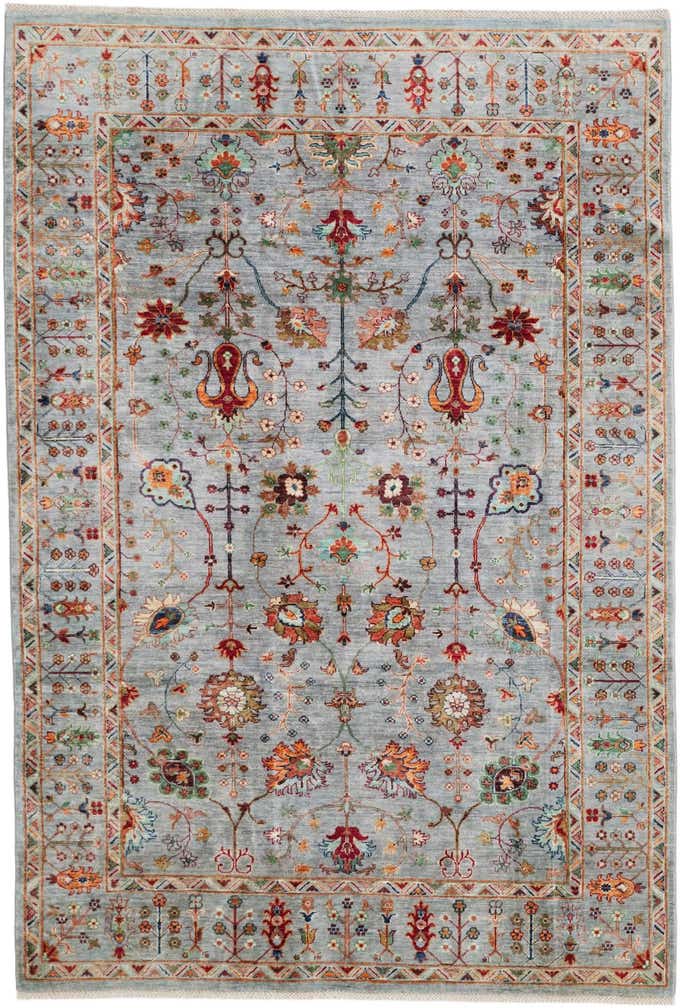 6' 8 x 9' 10 Hand Knotted Ariana Ziegler Rug