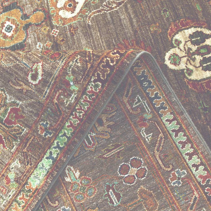 Detail image of 7' 1 x 9' 10 Hand Knotted Ariana Ziegler Rug