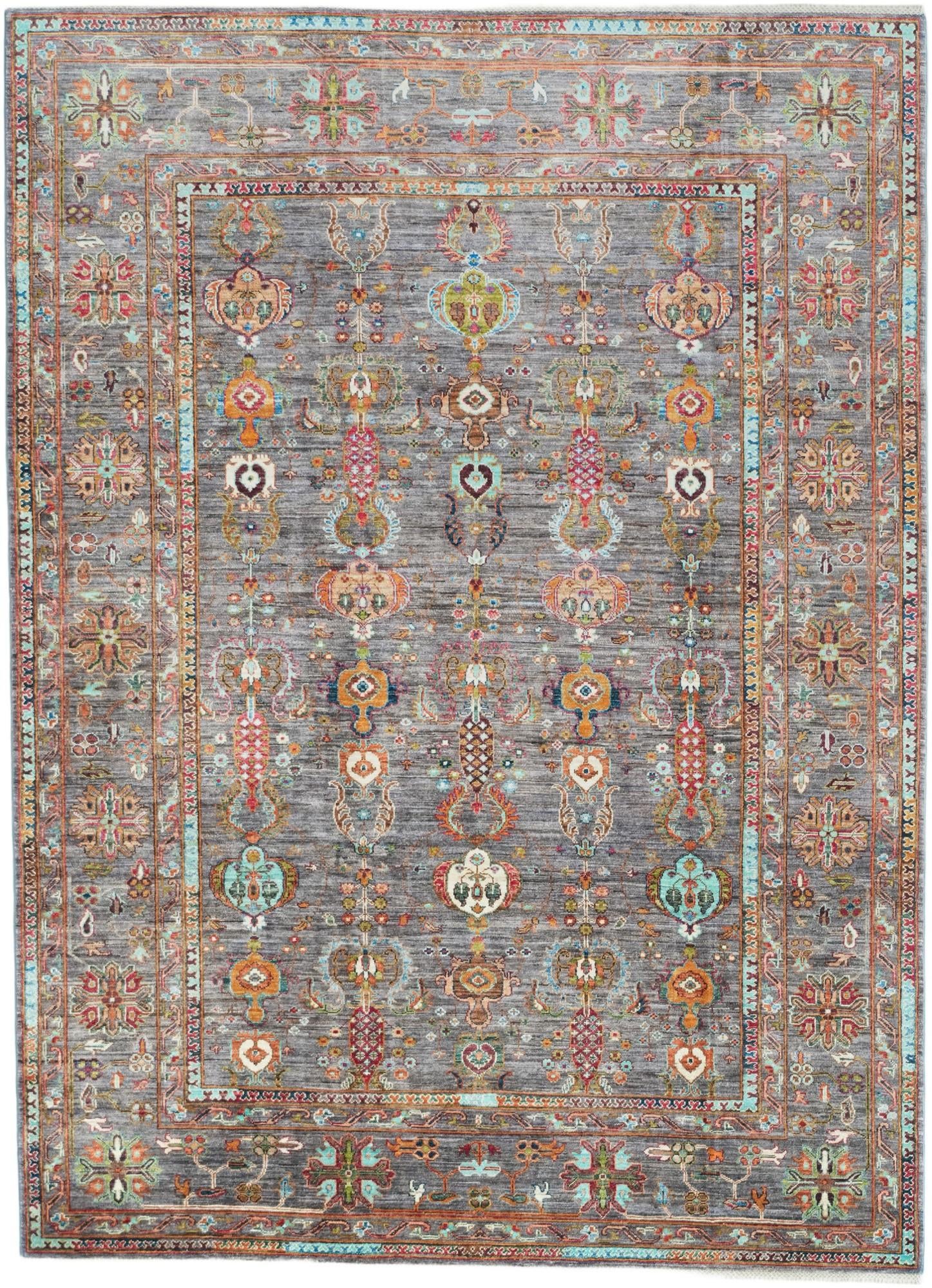 7' 1 x 9' 10 Hand Knotted Ariana Ziegler Rug