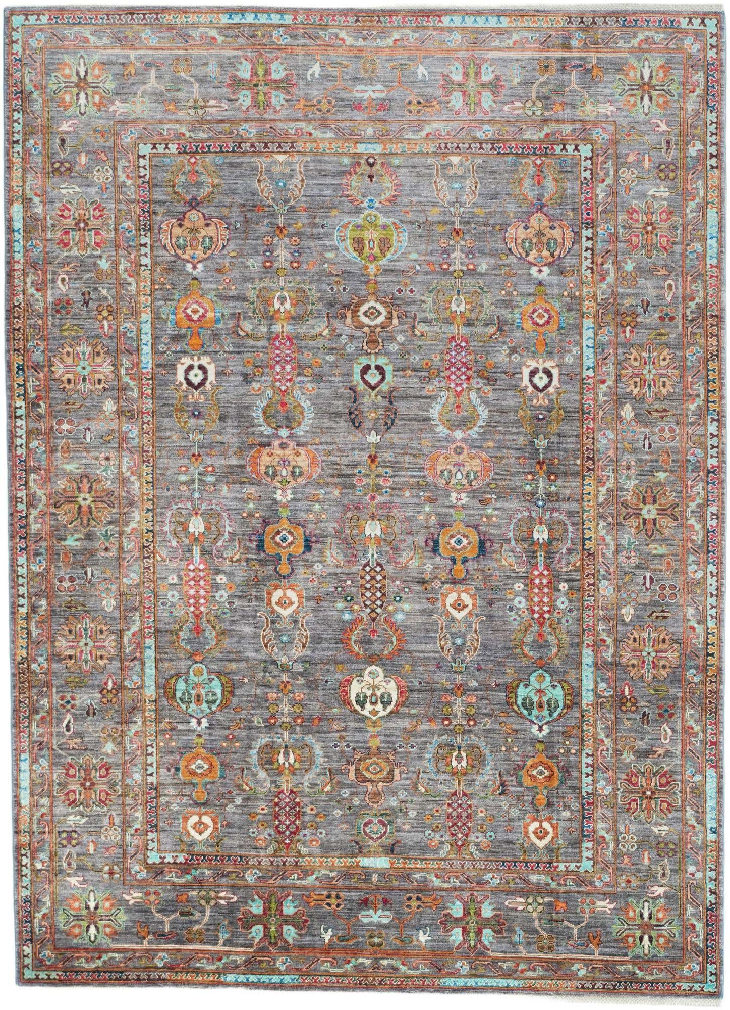 7' 1 x 9' 10 Hand Knotted Ariana Ziegler Rug