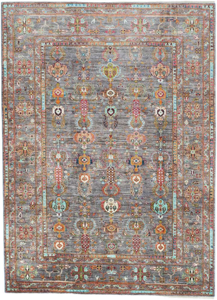 7' 1 x 9' 10 Hand Knotted Ariana Ziegler Rug