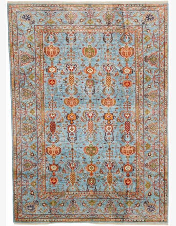 6' 7 x 9' 1 Hand Knotted Ariana Ziegler Rug