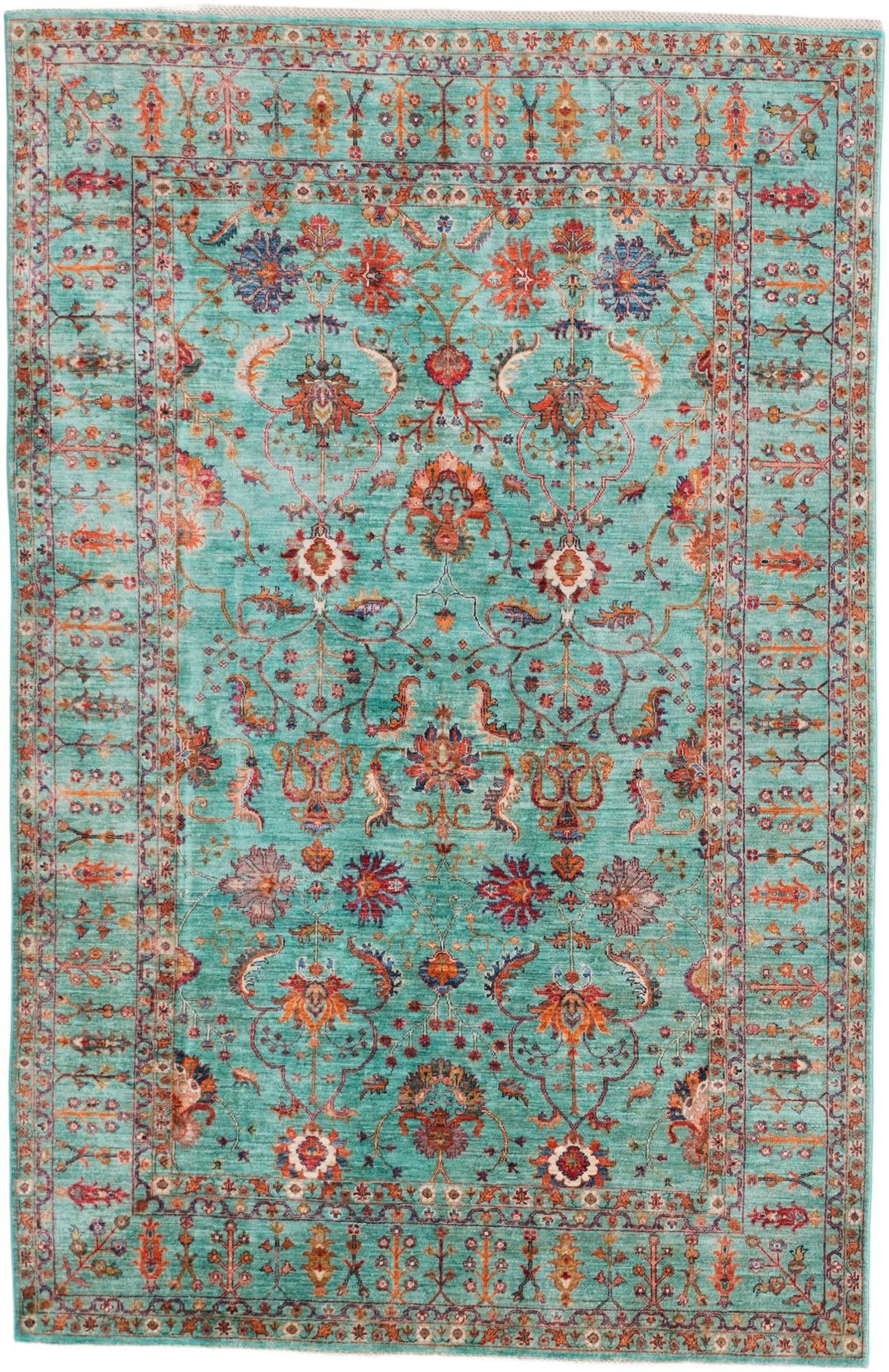 6' 8 x 10' 4 Hand Knotted Ariana Ziegler Rug