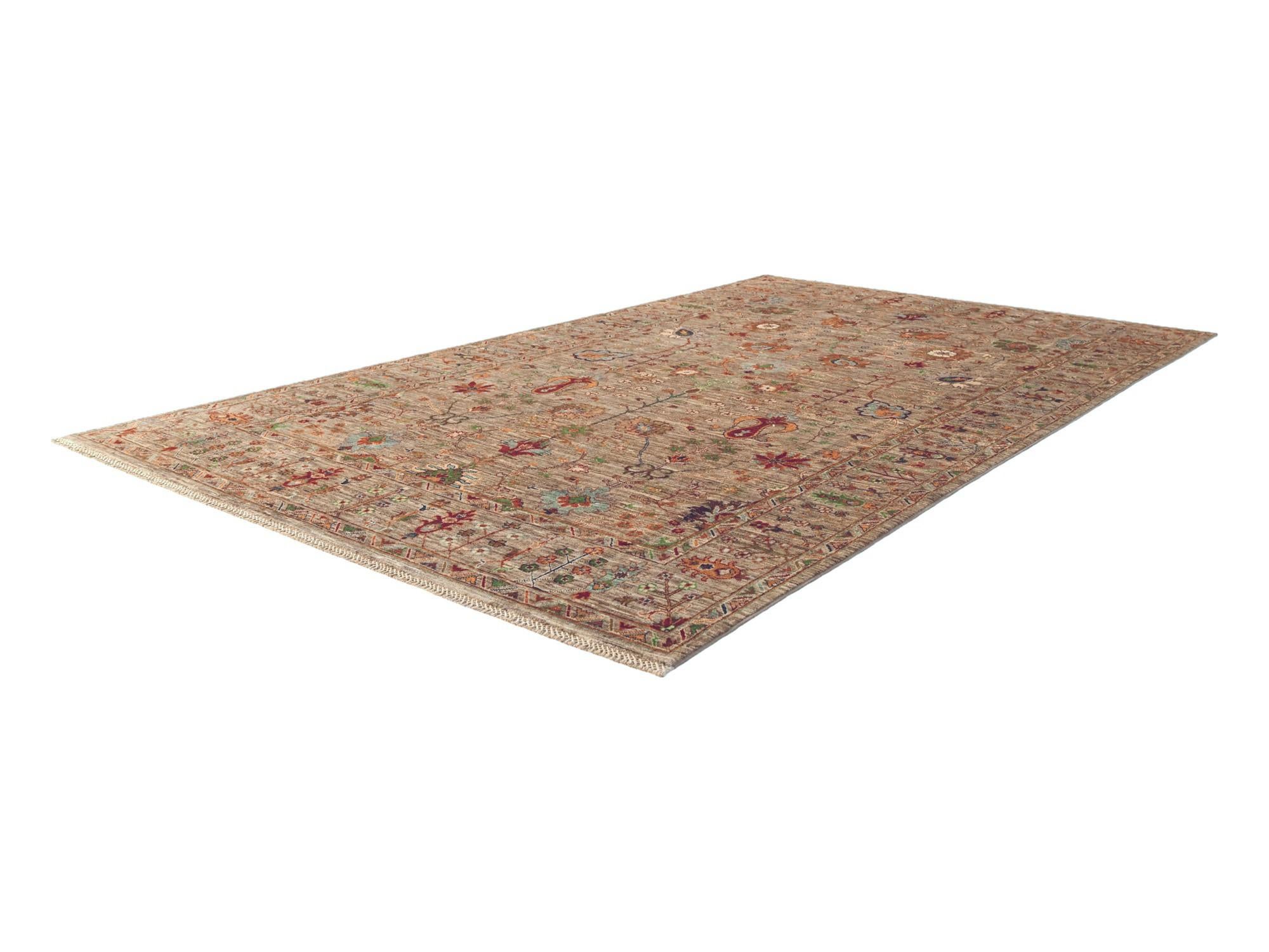 6' 6 x 10' 9 Hand Knotted Ariana Ziegler Rug