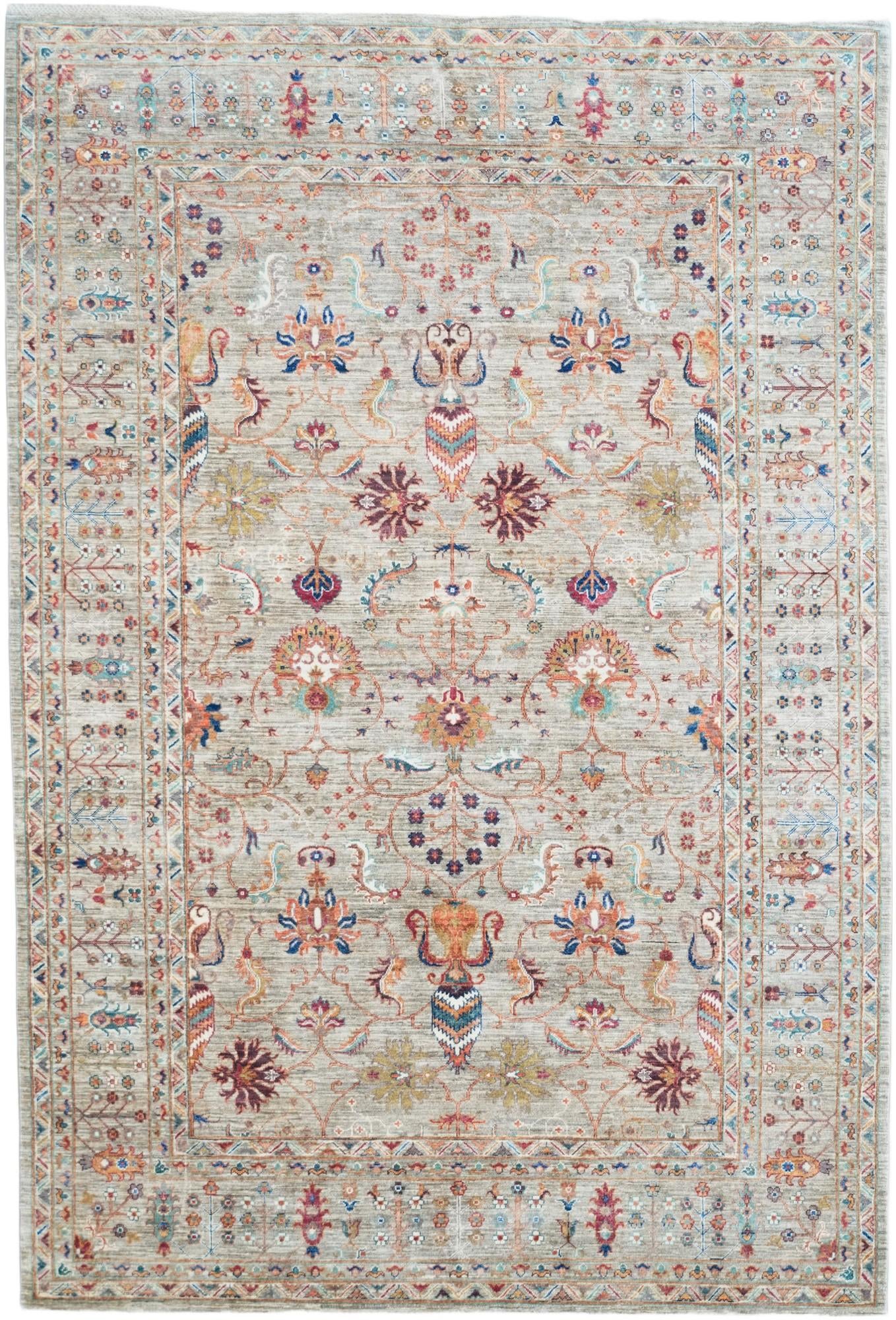 6' 11 x 10' 2 Hand Knotted Ariana Ziegler Rug