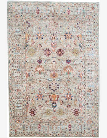 6' 11 x 10' 2 Hand Knotted Ariana Ziegler Rug