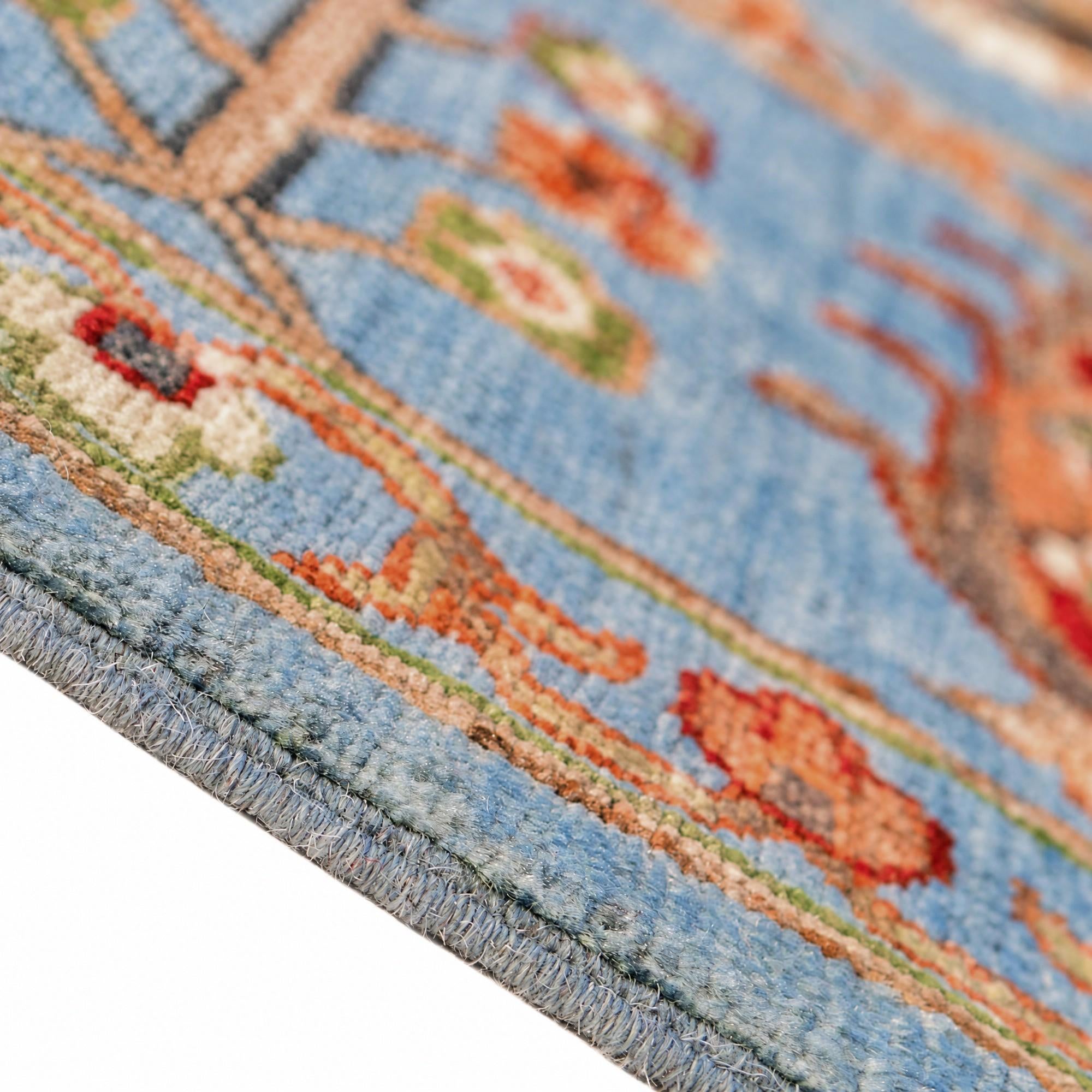 205cm x 295cm Hand Knotted Ariana Ziegler Rug