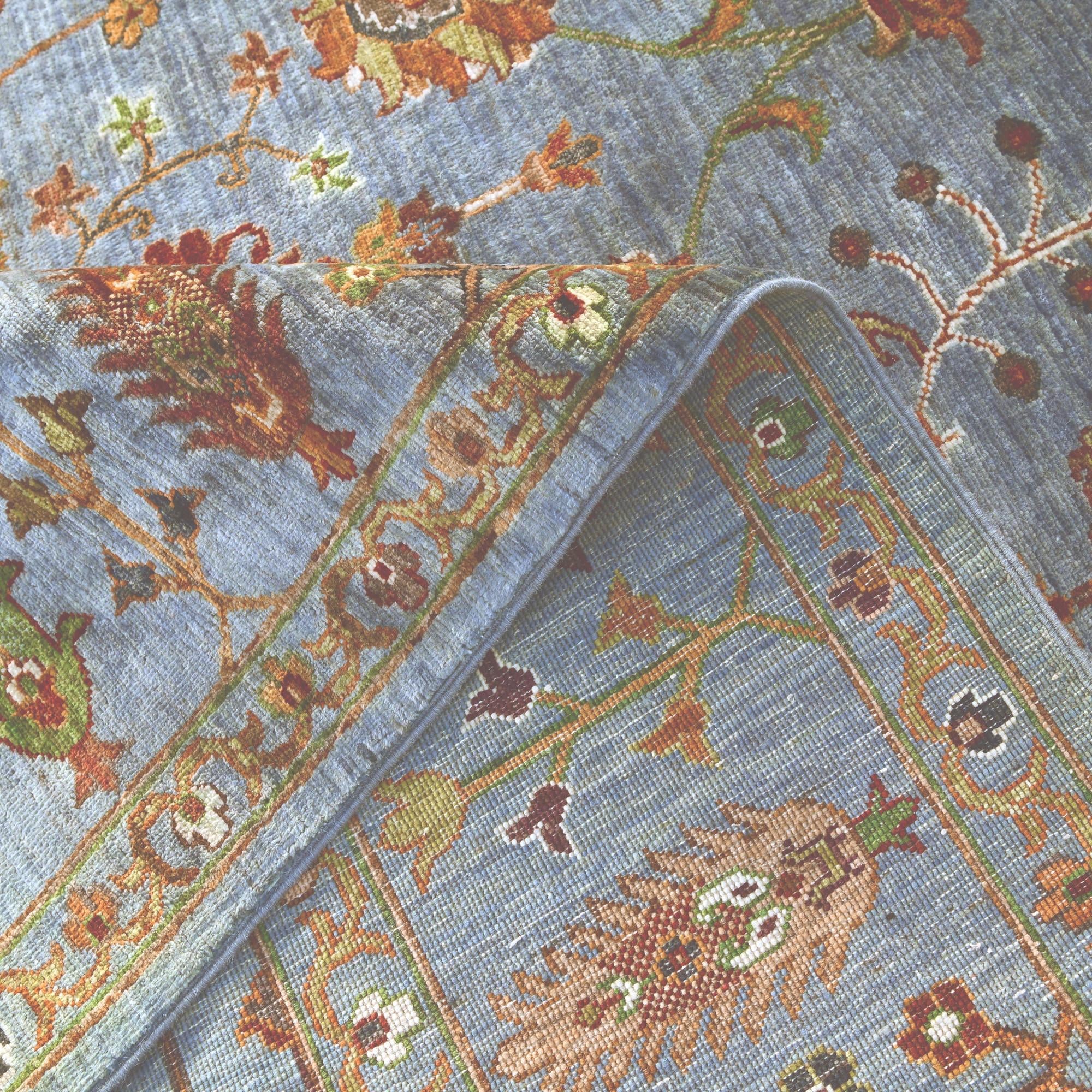 6' 9 x 9' 7 Hand Knotted Ariana Ziegler Rug