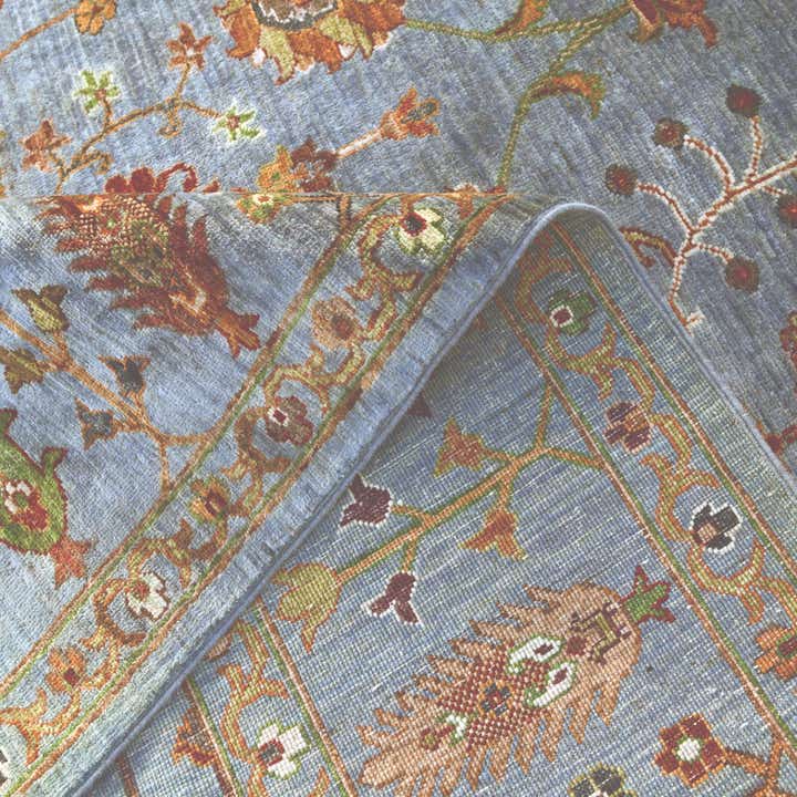 6' 9 x 9' 7 Hand Knotted Ariana Ziegler Rug