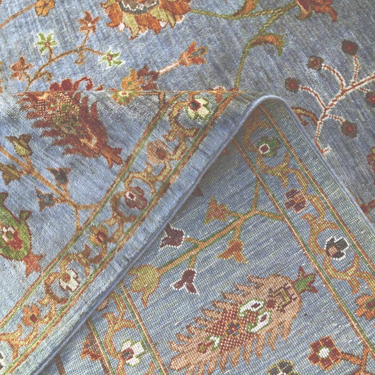 Detail image of 6' 9 x 9' 7 Hand Knotted Ariana Ziegler Rug