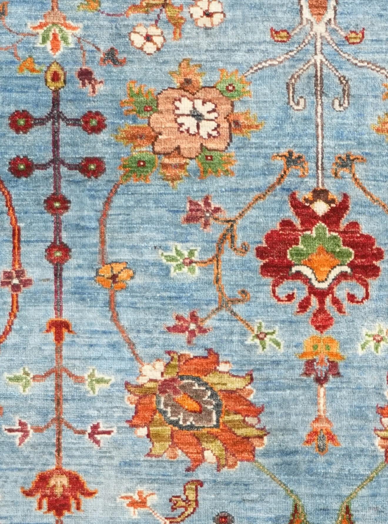 6' 9 x 9' 7 Hand Knotted Ariana Ziegler Rug