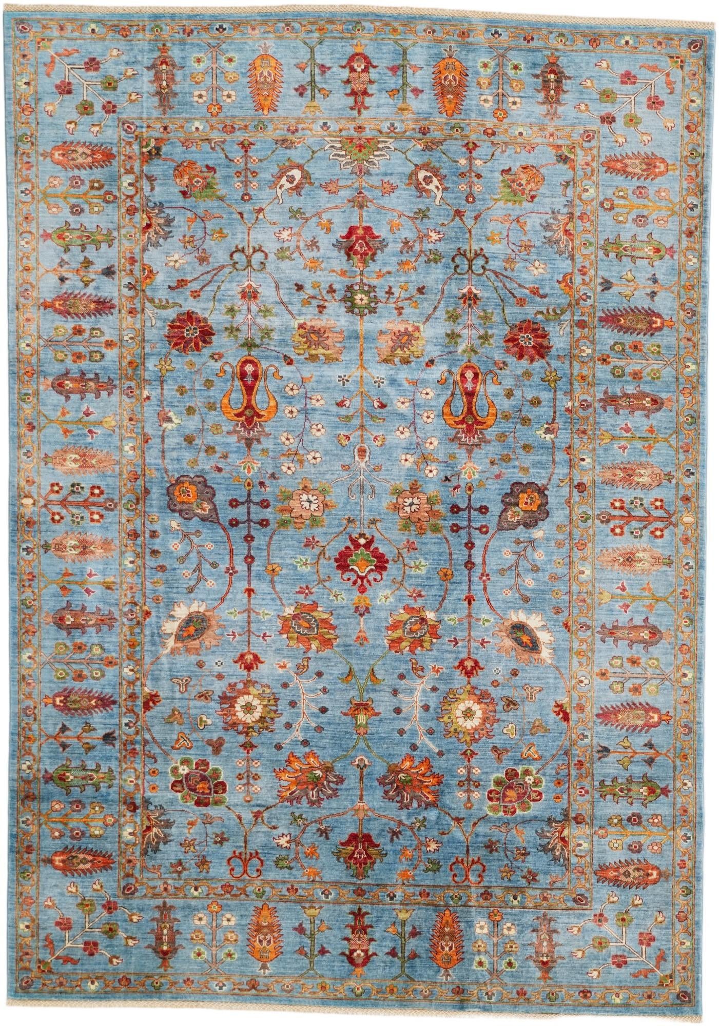 6' 9 x 9' 7 Hand Knotted Ariana Ziegler Rug