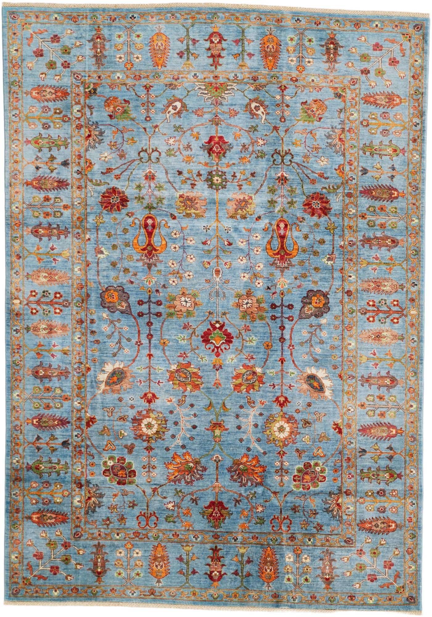 6' 9 x 9' 7 Hand Knotted Ariana Ziegler Rug