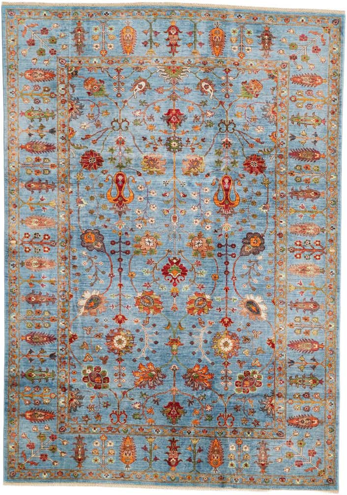 6' 9 x 9' 7 Hand Knotted Ariana Ziegler Rug
