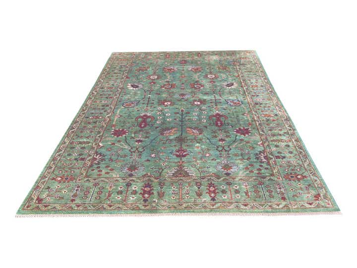 6' 6 x 10' 2 Hand Knotted Ariana Ziegler Rug