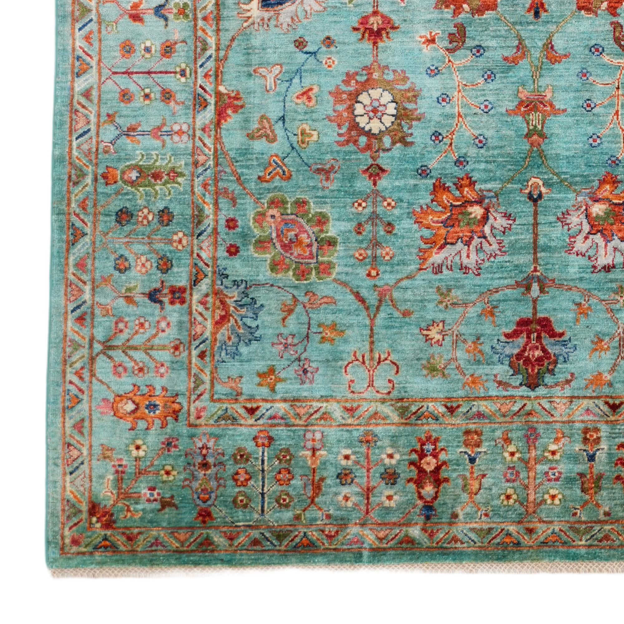 6' 6 x 10' 2 Hand Knotted Ariana Ziegler Rug
