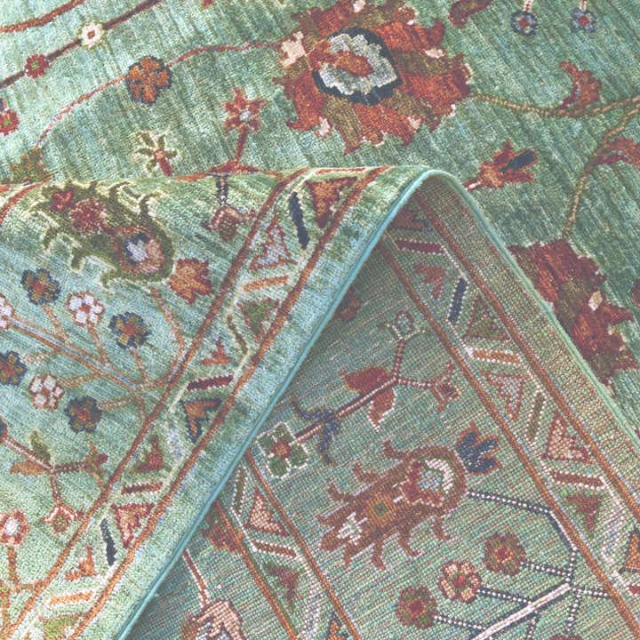 6' 6 x 10' 2 Hand Knotted Ariana Ziegler Rug