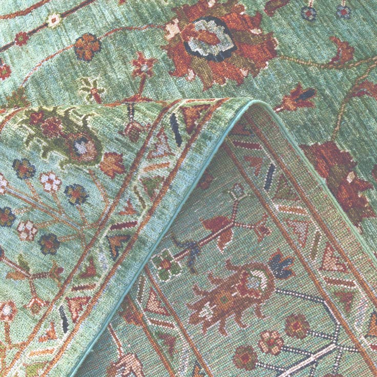 Detail image of 6' 6 x 10' 2 Hand Knotted Ariana Ziegler Rug