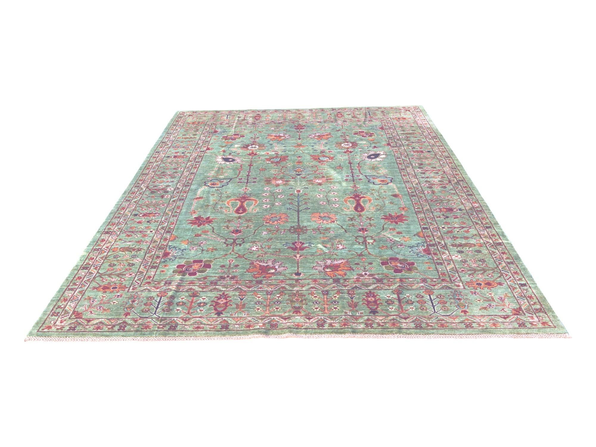 6' 8 x 9' 11 Hand Knotted Ariana Ziegler Rug