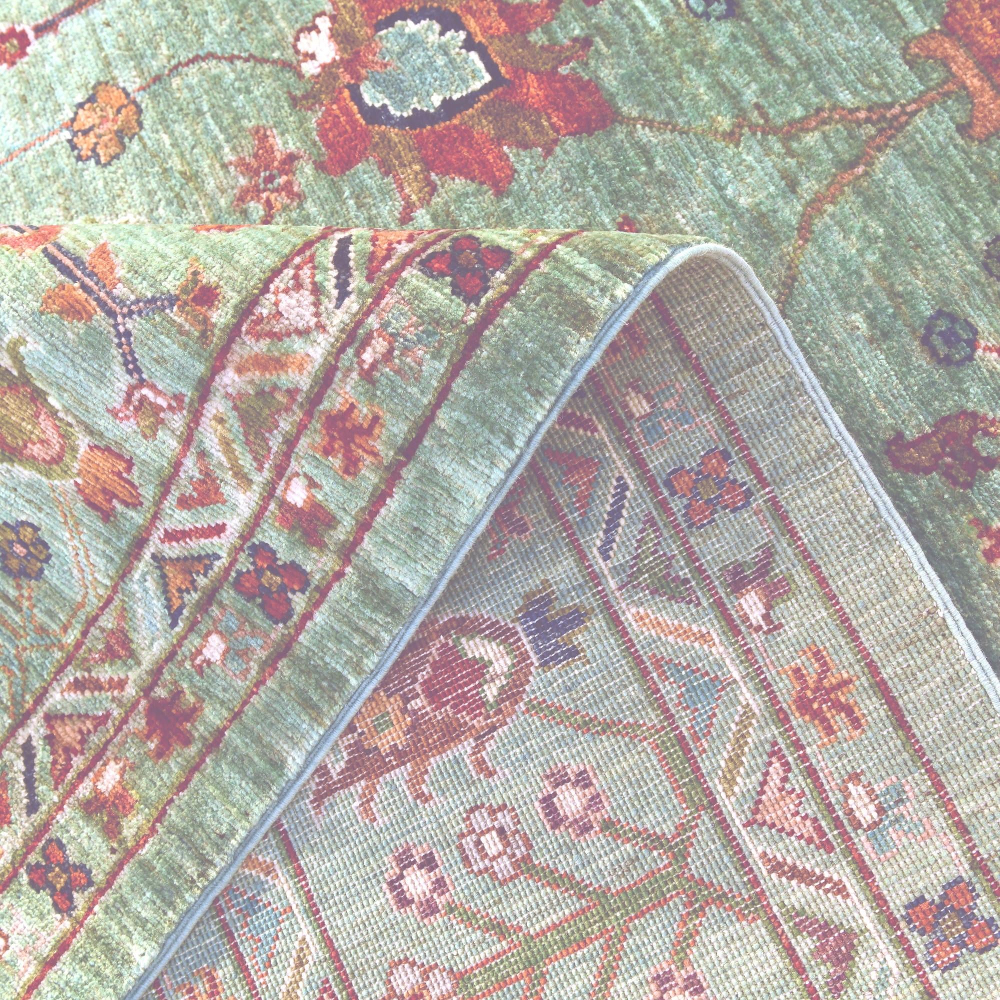 6' 8 x 9' 11 Hand Knotted Ariana Ziegler Rug
